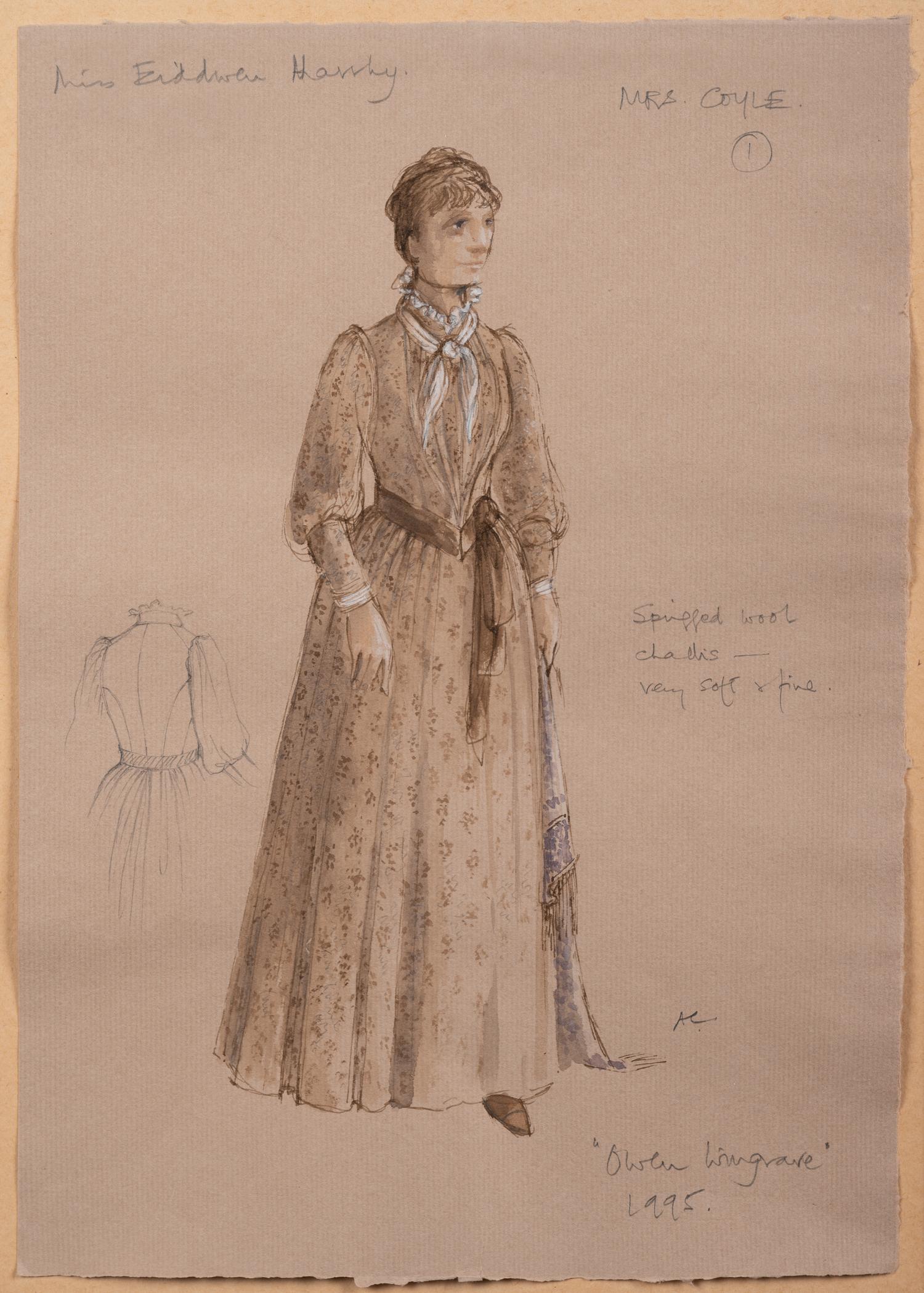 Seven Conceptual Opera Costume Illustrations, Late 1960s-2012
