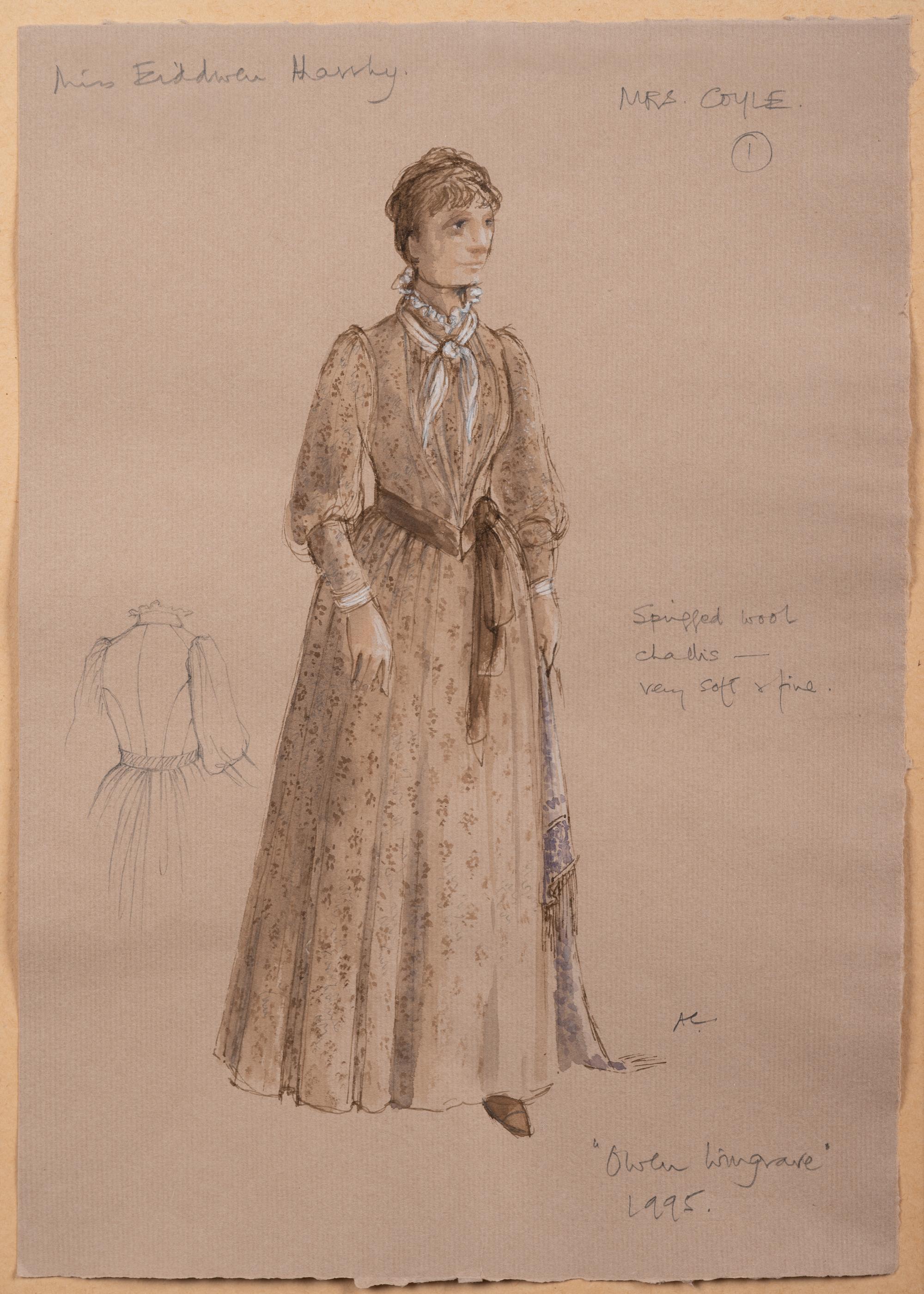 Seven Conceptual Opera Costume Illustrations, Late 1960s-2012