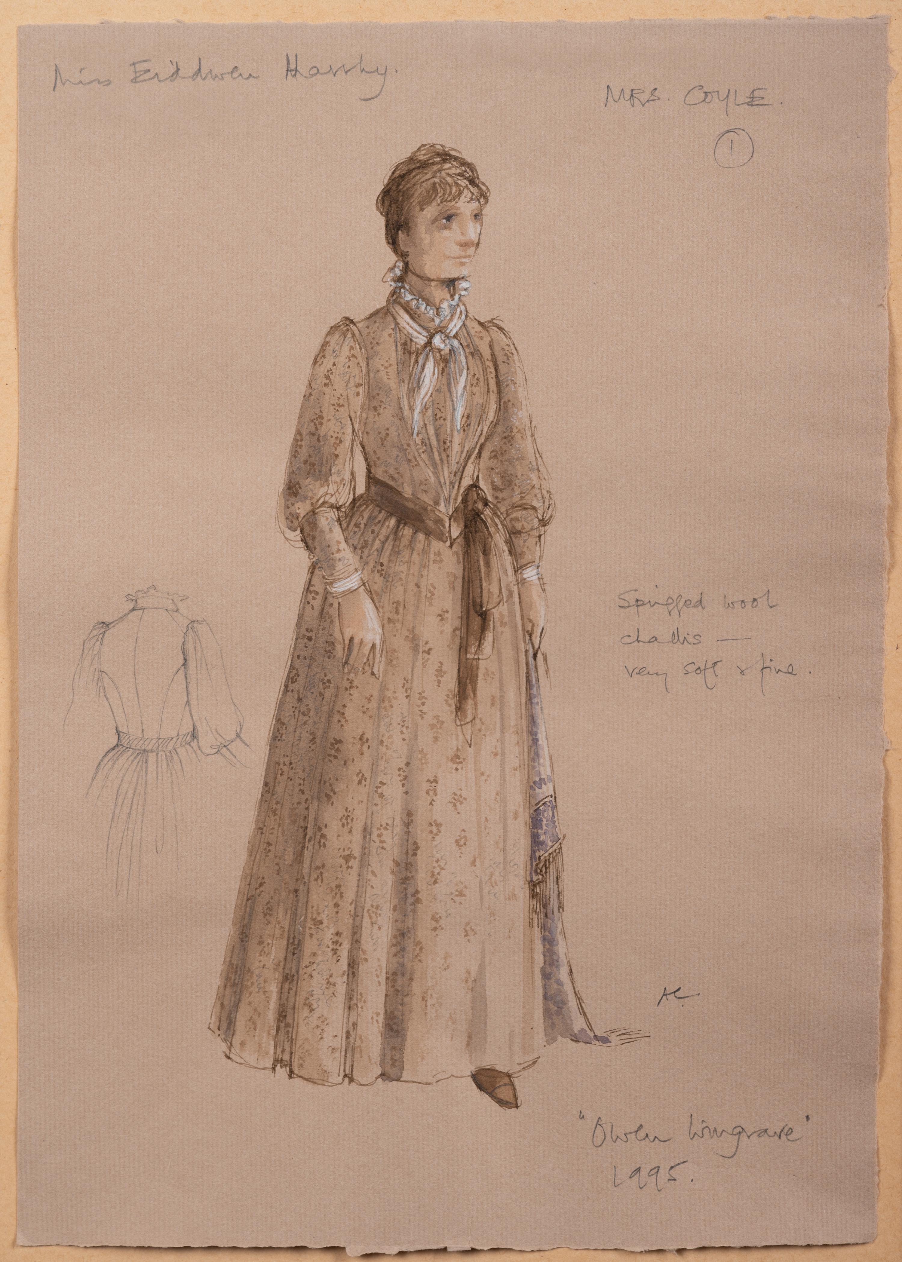 Seven Conceptual Opera Costume Illustrations, Late 1960s-2012