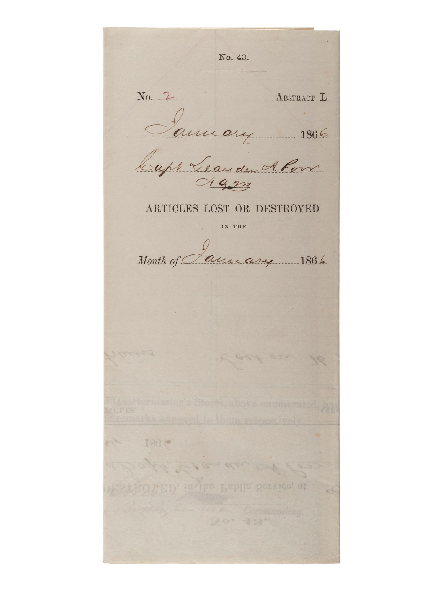 [CIVIL WAR]. A group of Civil War signatures highlighted by a signed CDV of Union General William F. Smith.