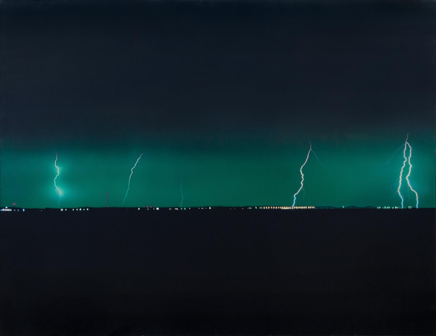 Jack Goldstein, (American, 1945-2003), Untitled (Lightning), 1984