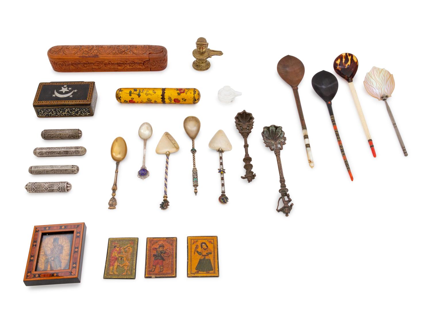A Collection of Middle Eastern Decorative and Utilitarian Items