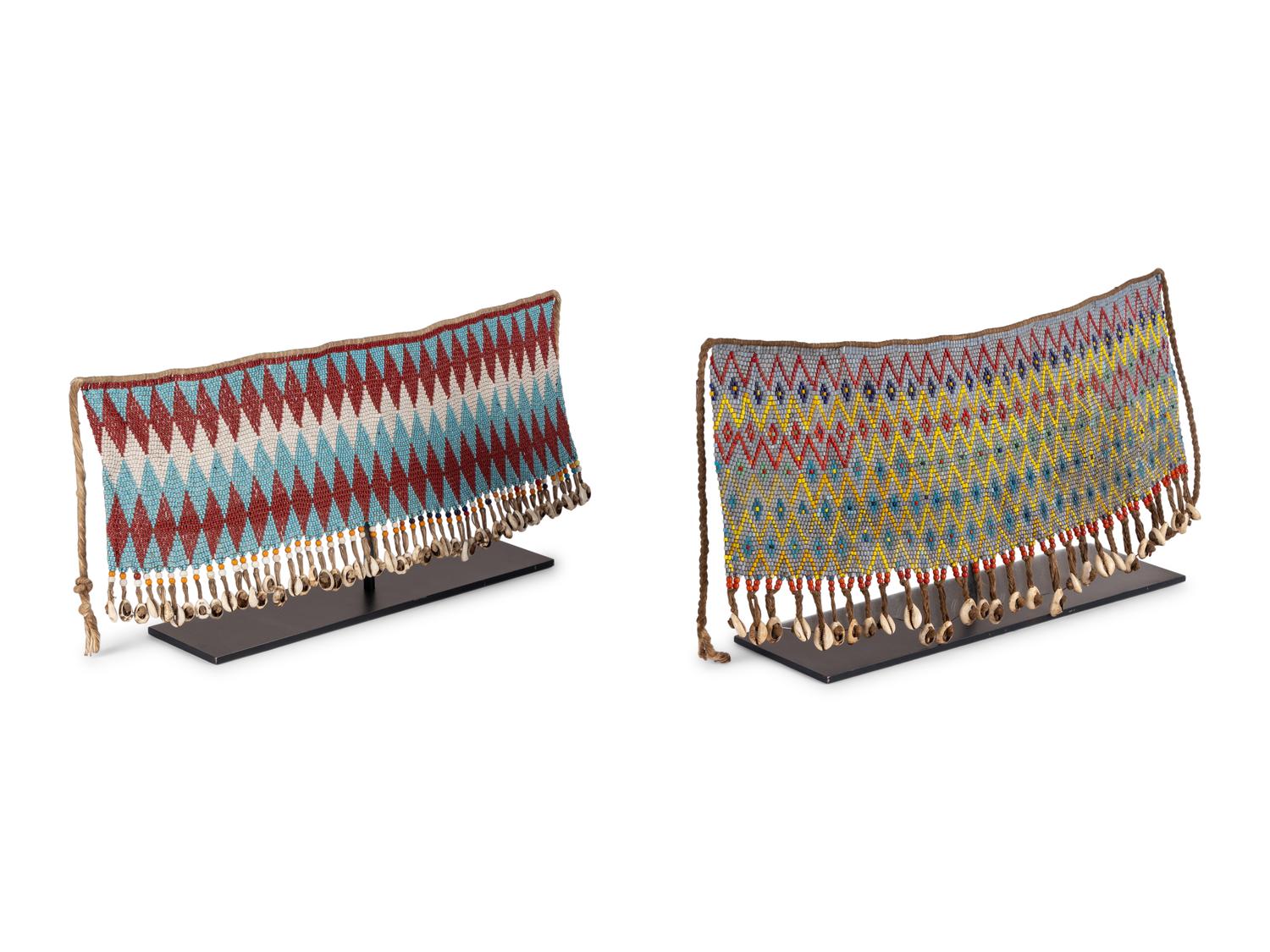 Two Cameroon Beaded Cache-Sexes