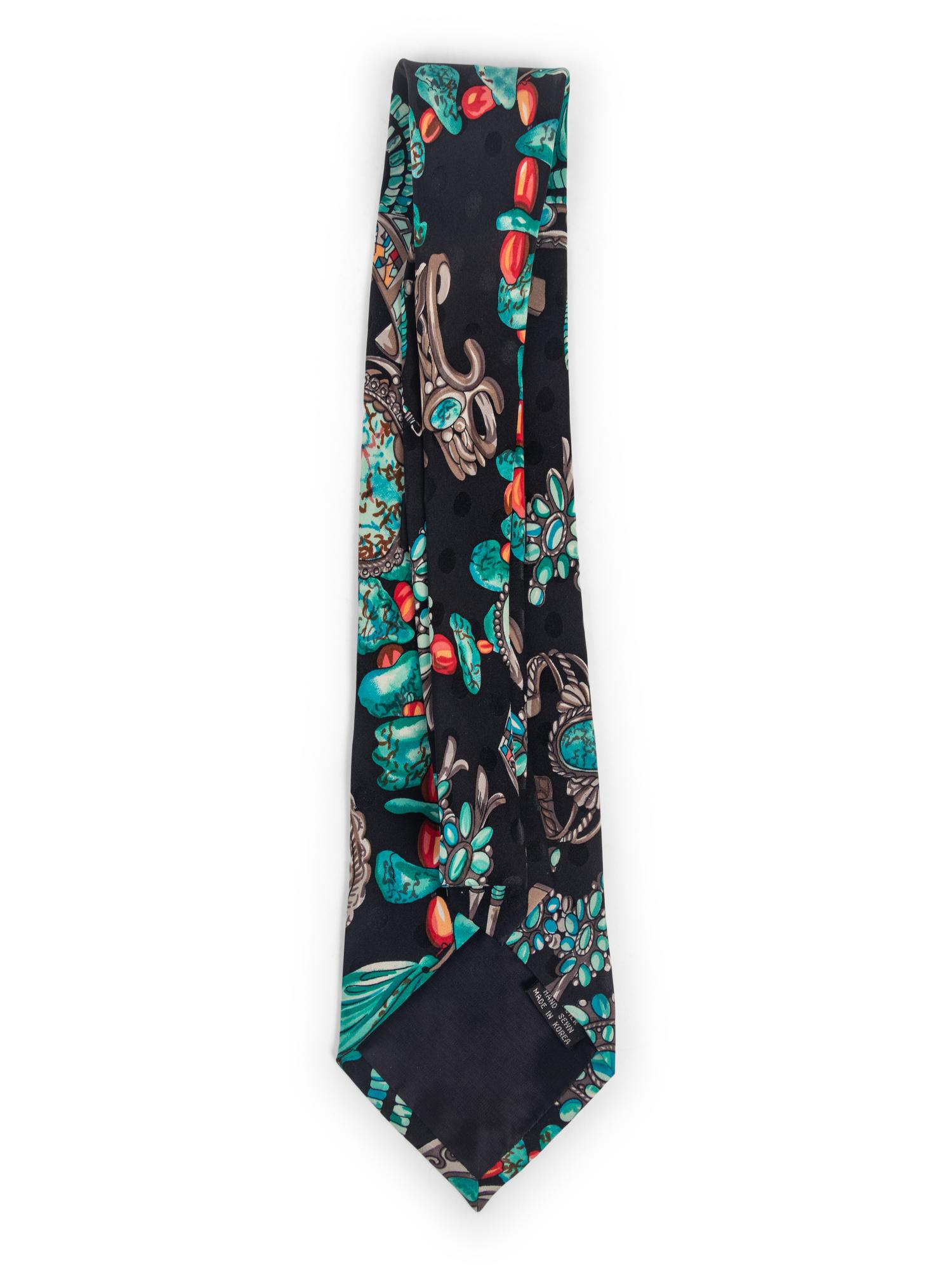 A Nicole Miller Jewelry Motif Tie