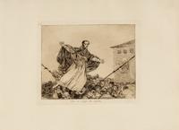 Four plates from Los desastres de la Guerra , (printed later)