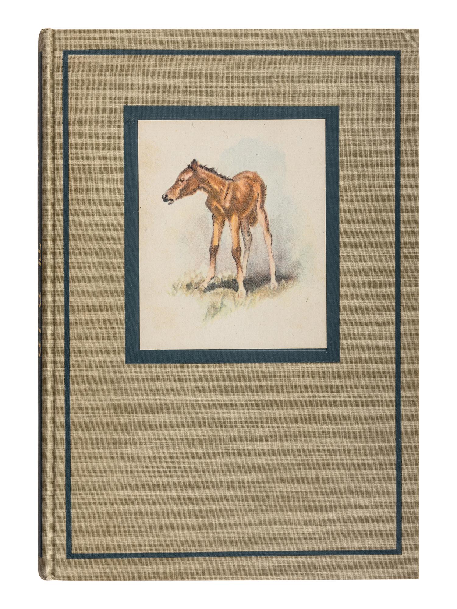 STEINBECK, John (1902-1968). The Red Pony . Wesley Dennis, illustrator. New York: The Viking Press, 1945.
