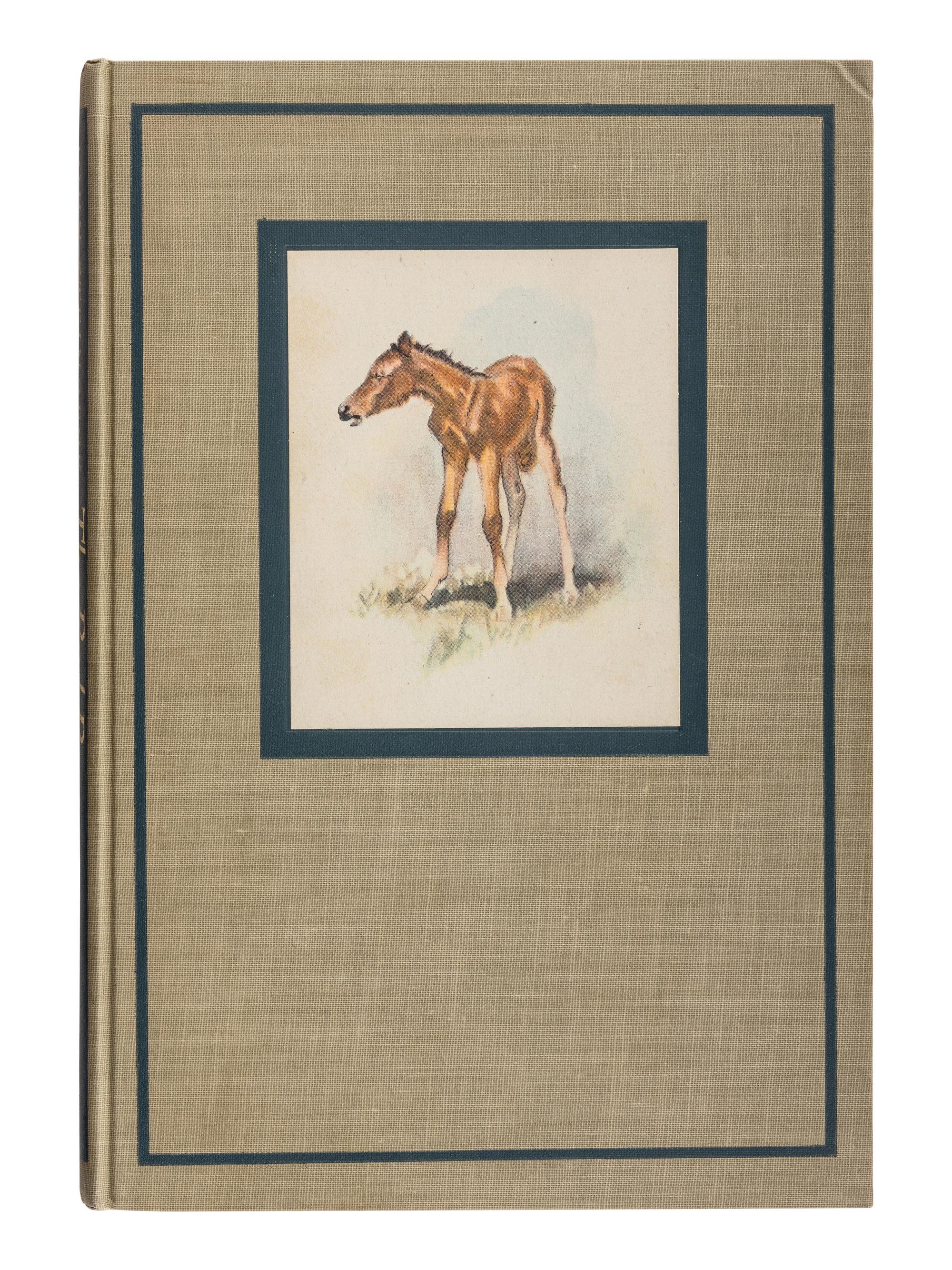 STEINBECK, John (1902-1968). The Red Pony . Wesley Dennis, illustrator. New York: The Viking Press, 1945.