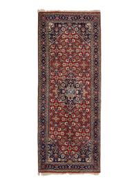 A Malayer Wool Runner and a Similar Mat