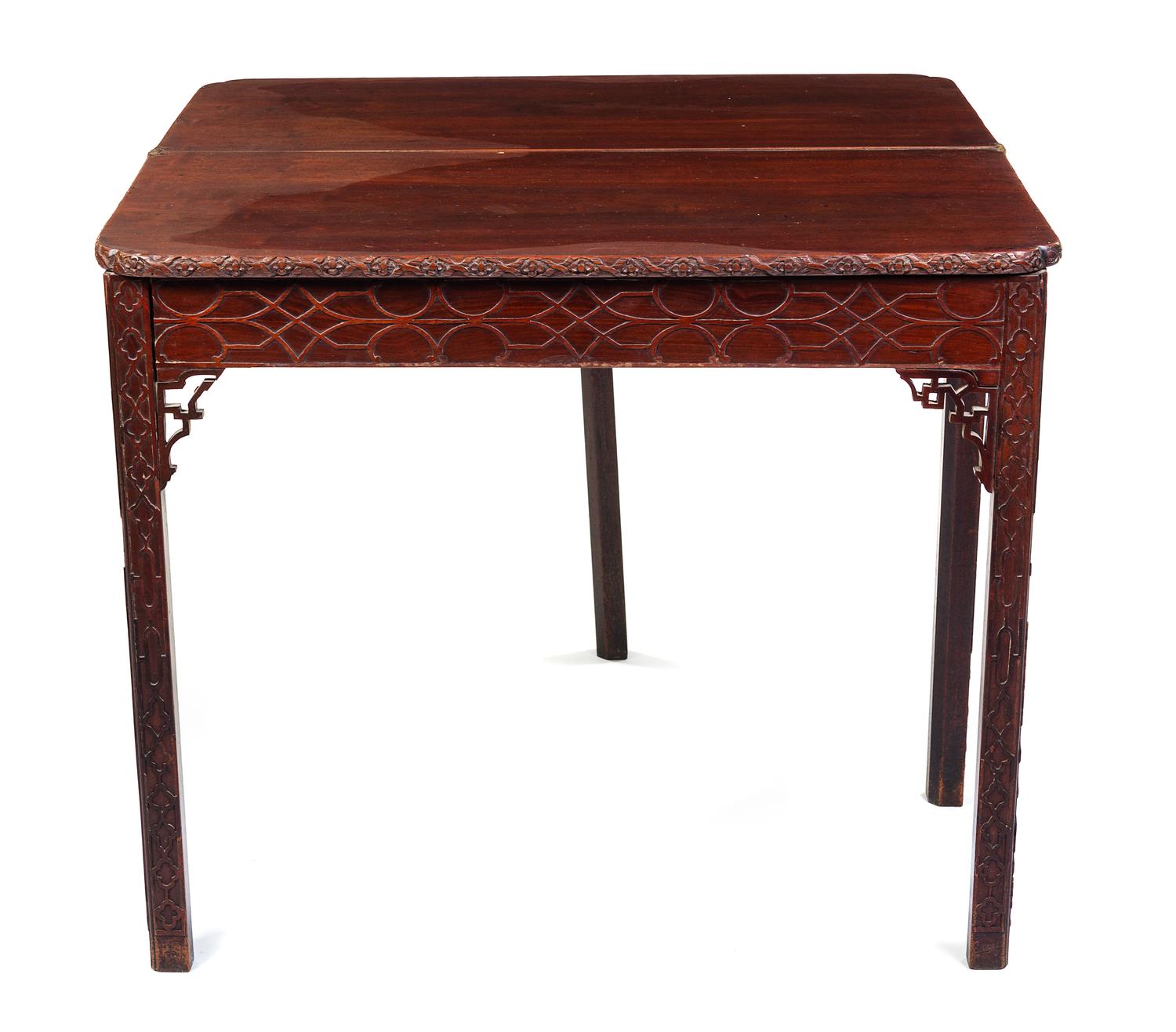 A George III Mahogany Games Table — EARLY 19TH CENTURY