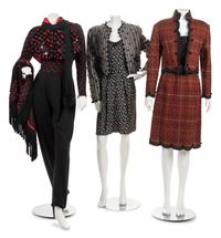 Three Geoffrey Beene Ensembles, 1980s