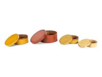 A Set of Four Graduated Shaker Boxes