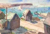 Henry Gasser (American, 1909-1981) - Summer Harbor