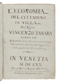 [17th CENTURY PRINTING - ITALY]. A group of 5 works, comprising: