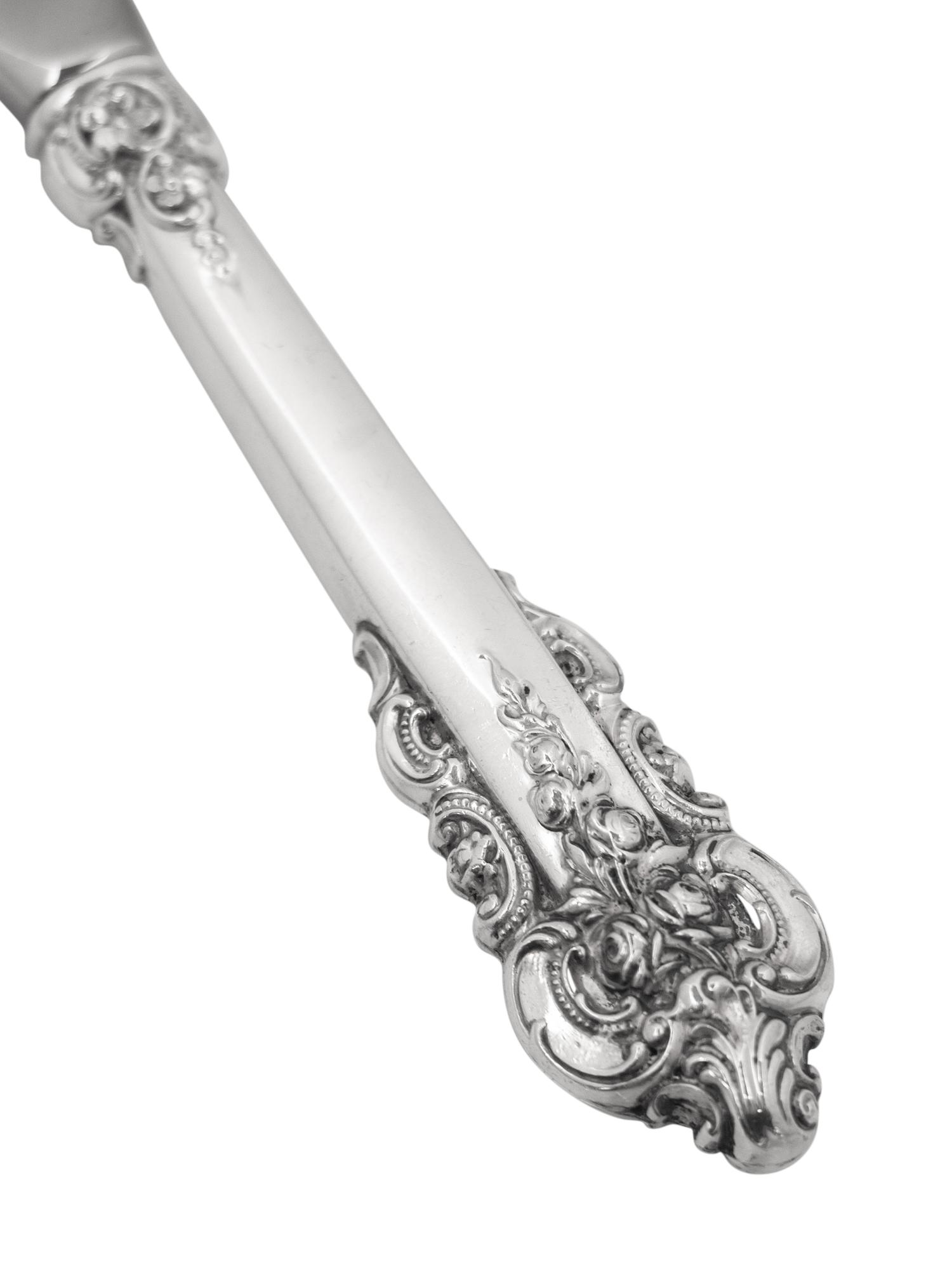 An American Silver Flatware Service