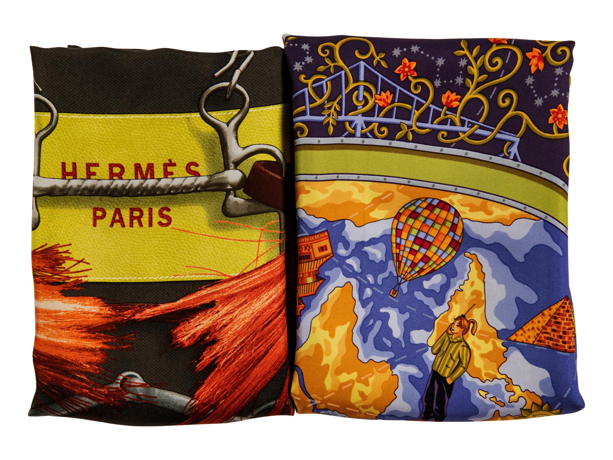 Two Hermès Scarves