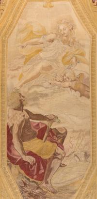 A Set of Four Italian Mythological Tapestries from the Loves of the Gods Series