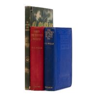 Wells, H.G. (1866-1946). A group of 4 first editions, comprising: