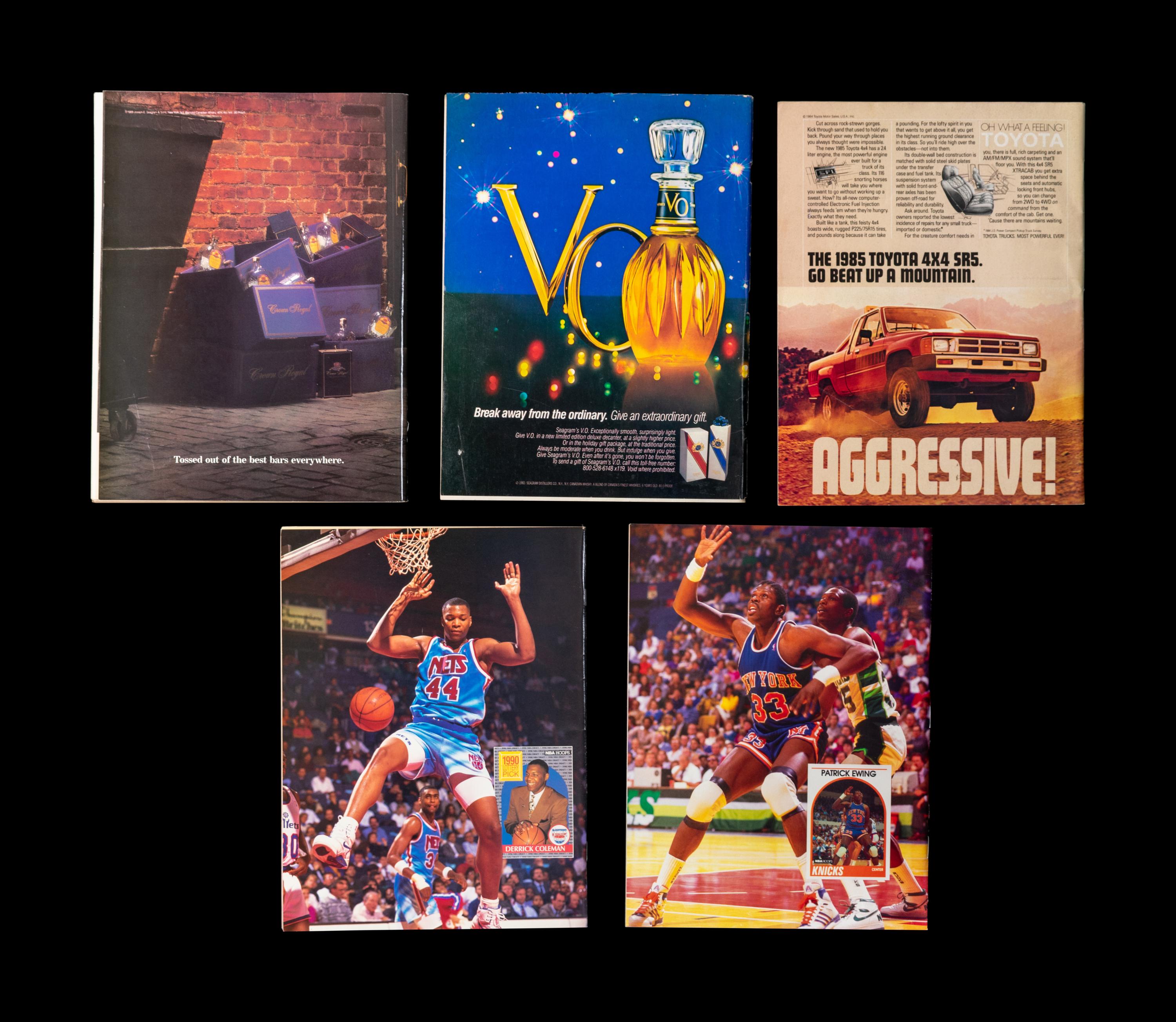 A Group of Michael Jordan Ephemera (Including First Sports Illustrated and 1988 Nike Poster),