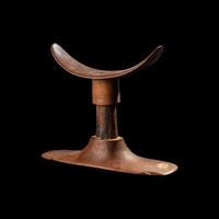 An Egyptian Wood Headrest