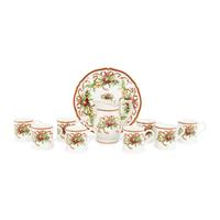 A Tiffany and Co. Tiffany Holiday Porcelain Dinner Service