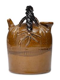 A Rhodenbaugh Stoneware Harvest Jug