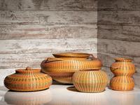 Collection of Seminole Baskets