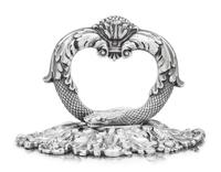 An English Silver-Plate Meat Dome and Associated Tray