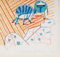 Pembroke Studio with Blue Chairs and Lamp (from Moving Focus ), 1984