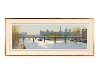 First Light Towards Notre Dame, Paris