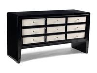 An Art Moderne Style Painted Chest of Drawers