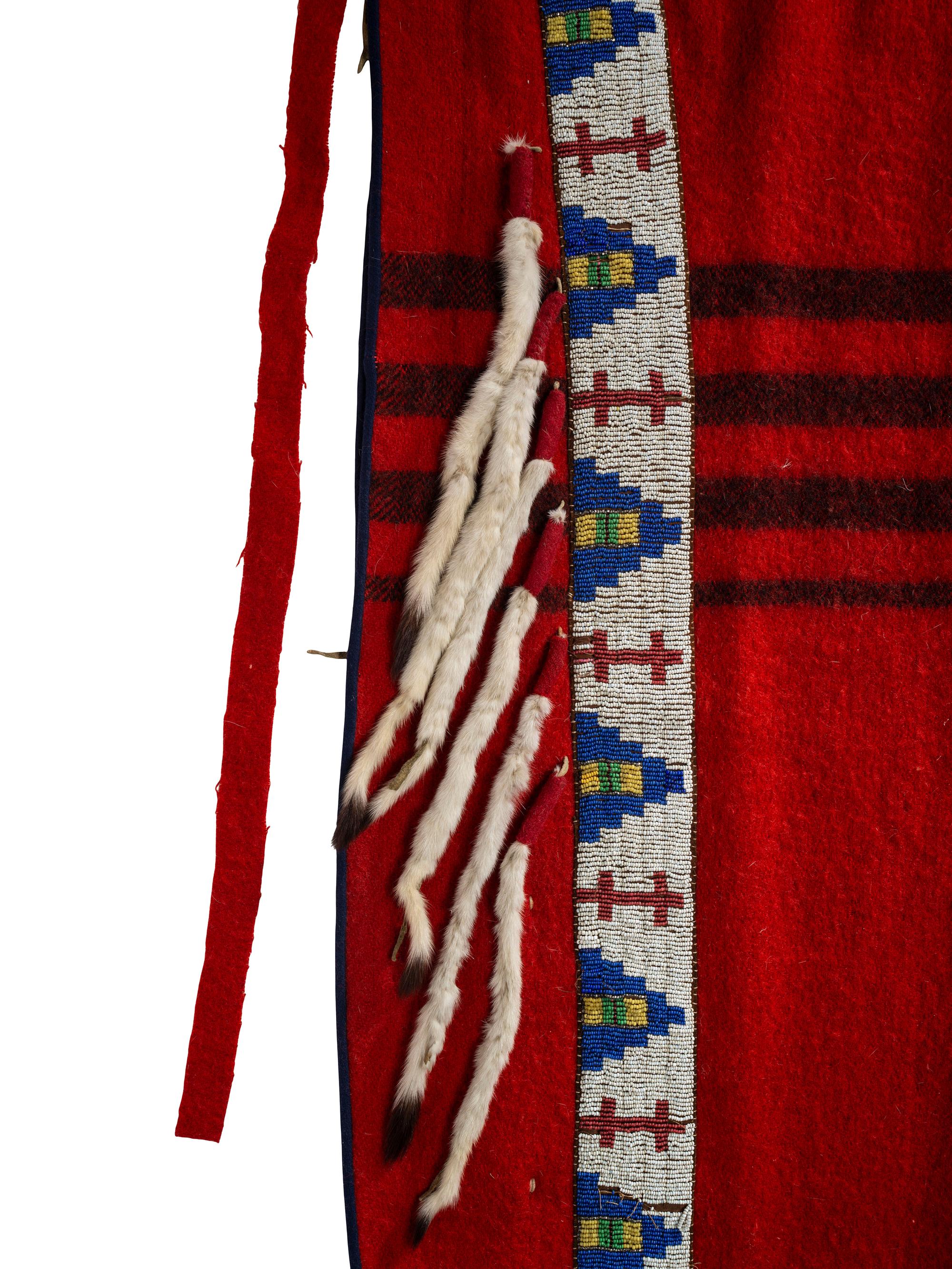 Sioux Beaded Wool Leggings