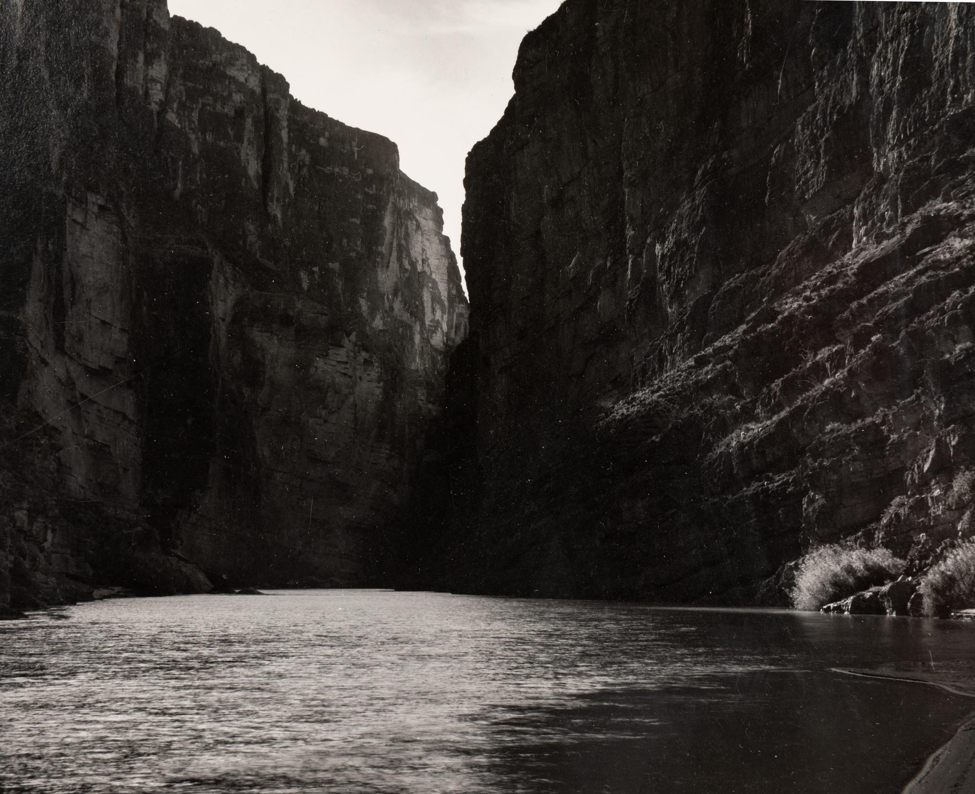 Laura Gilpin (1891-1979) Santa Elena Canyon, Big Bend National Park, Texas, 1946; and Untitled (Flowering Adams Needle Yucca,) nd
