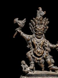 A Tibetan Bronze Figure of a Bodhisattva