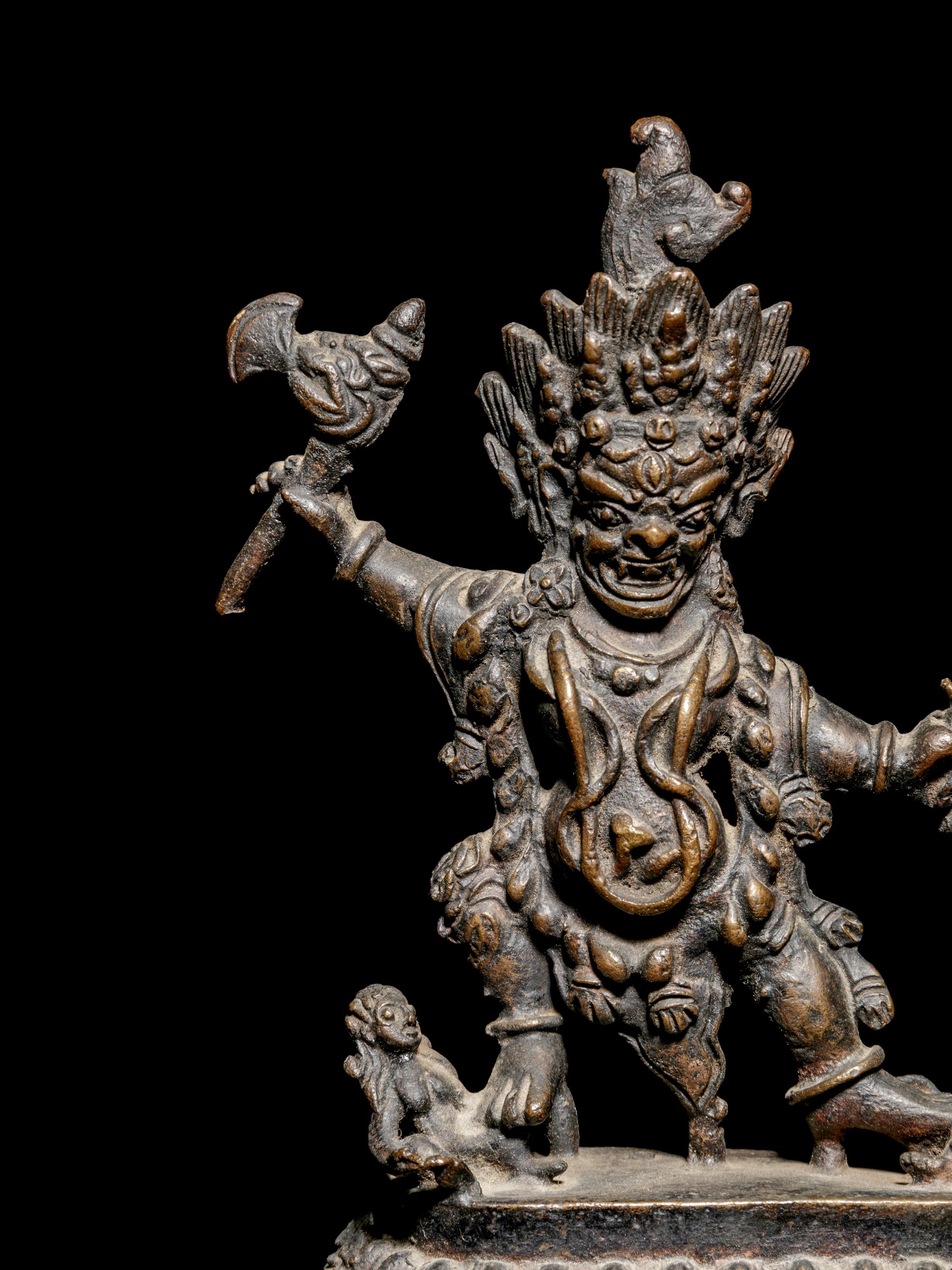 A Tibetan Bronze Figure of a Bodhisattva