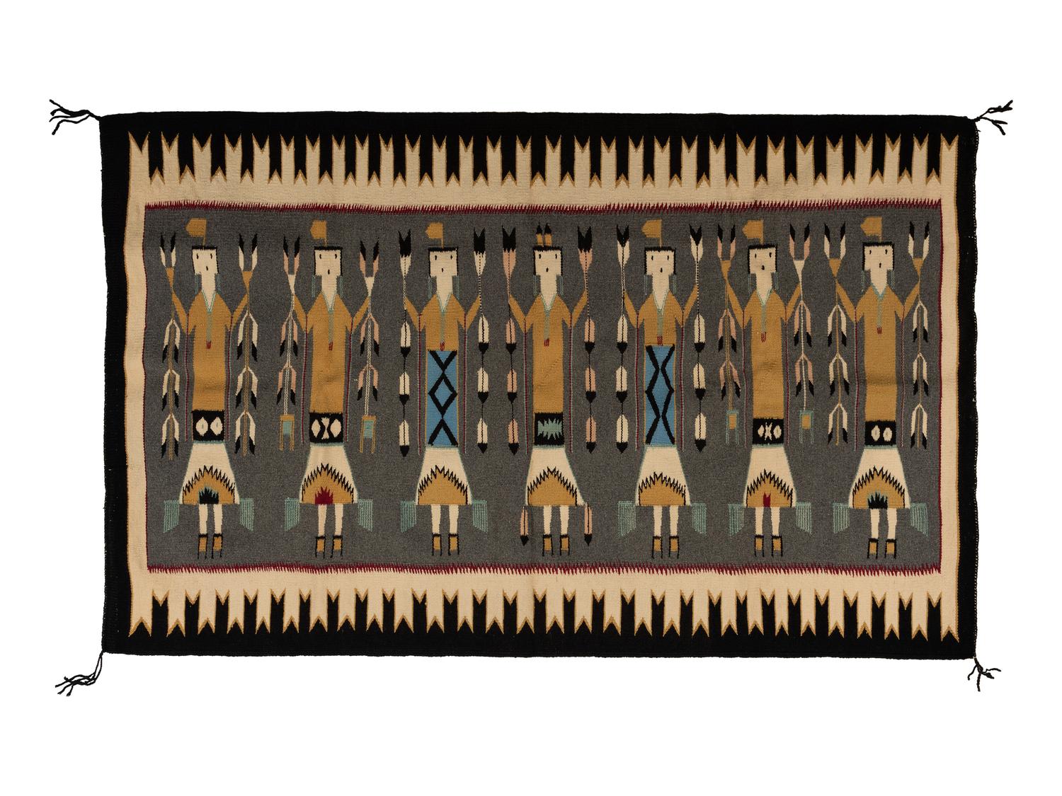Navajo Yei Weaving / Rug