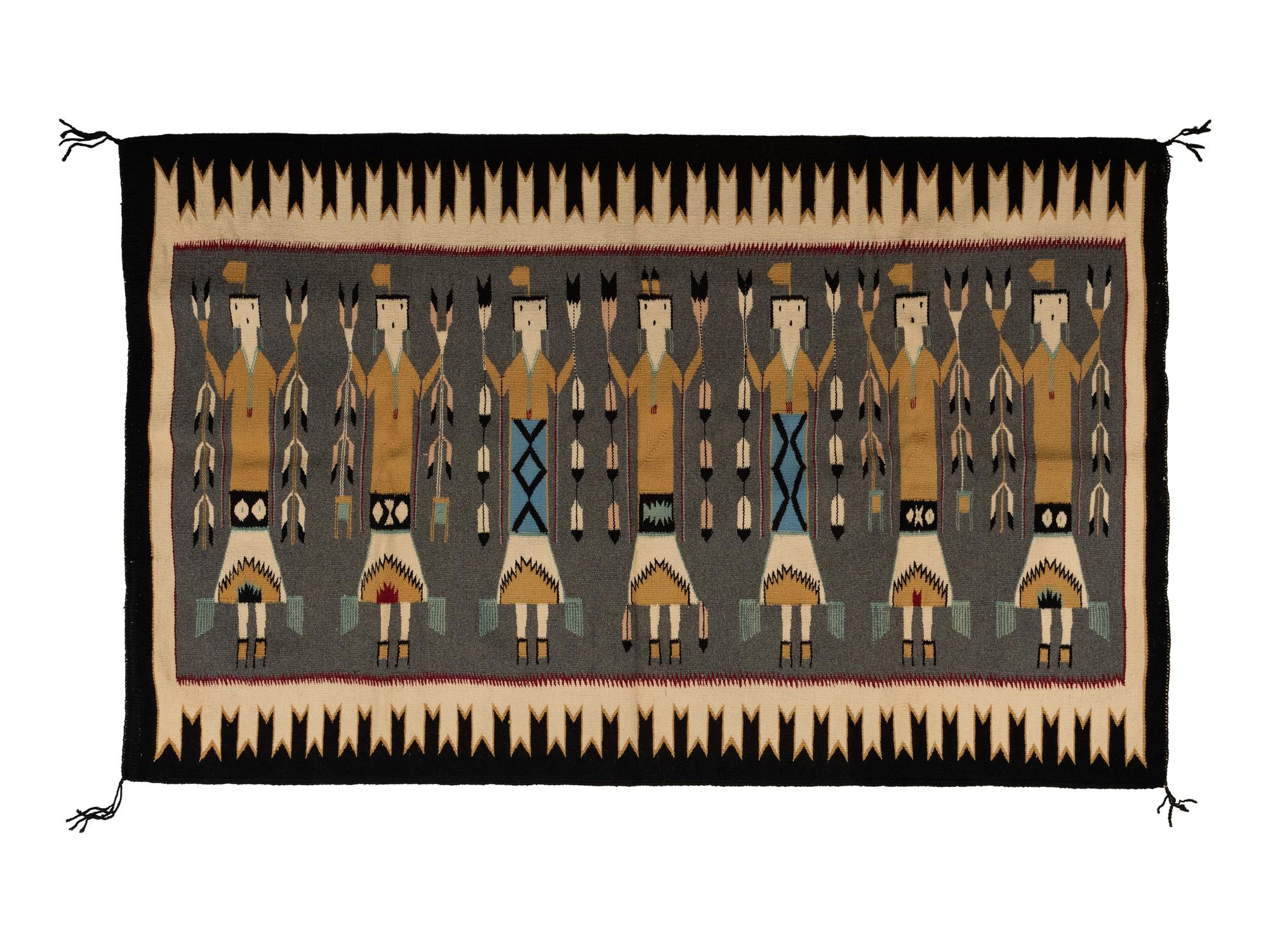Navajo Yei Weaving / Rug