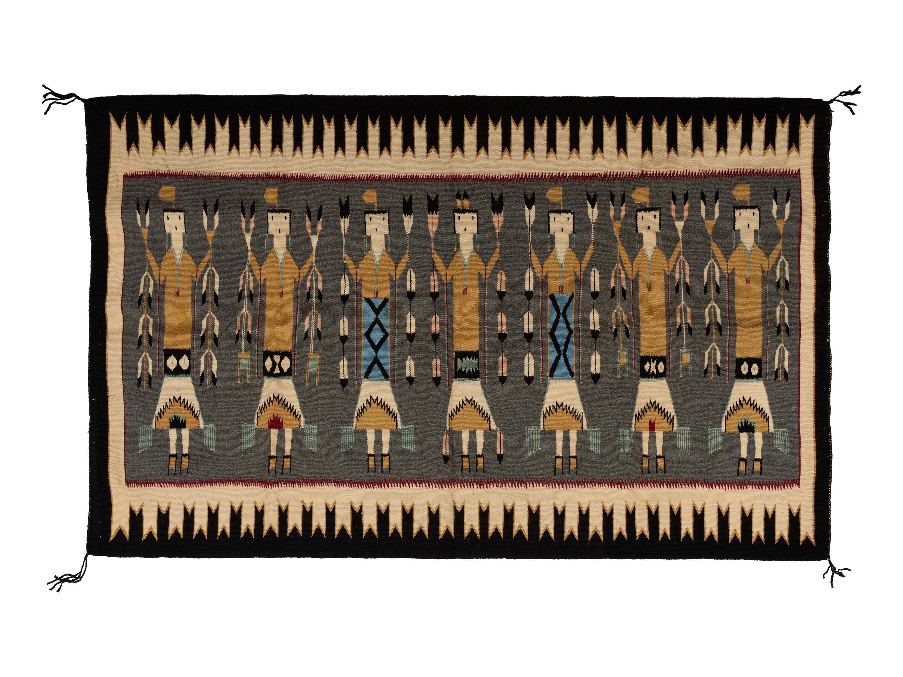 Navajo Yei Weaving / Rug
