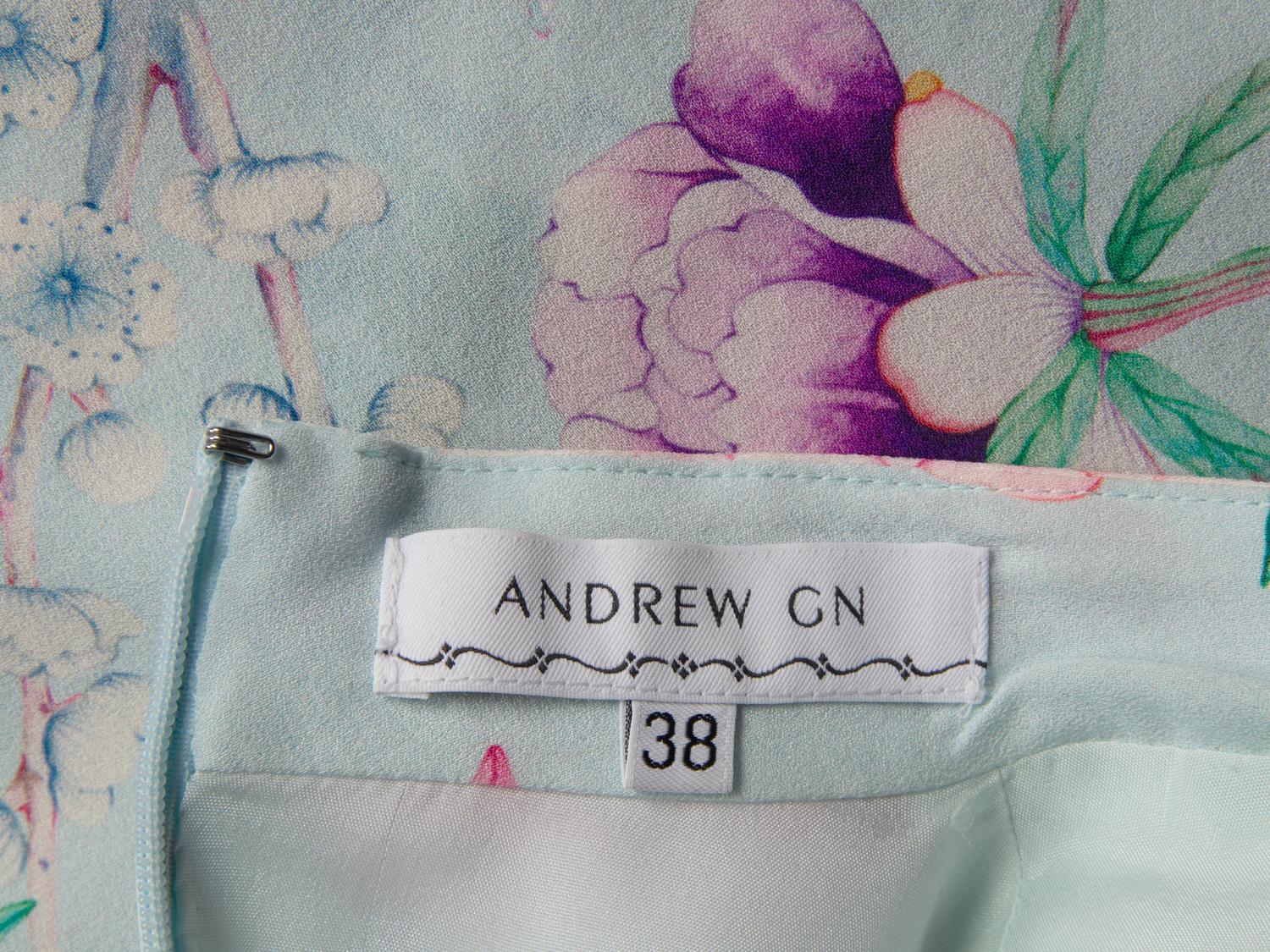 Andrew Gn Floral Dress