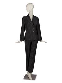 Ann Demeulemeester Bolero, Vest, Jacket, and Pant with Junya Watanabe for Comme des Garçons Blouse