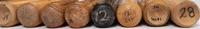 A Large Group of Assorted Game Used/Issued Baseball Bats Gifted to Former Chicago Cubs Wrigley Field Head Scorekeeper,