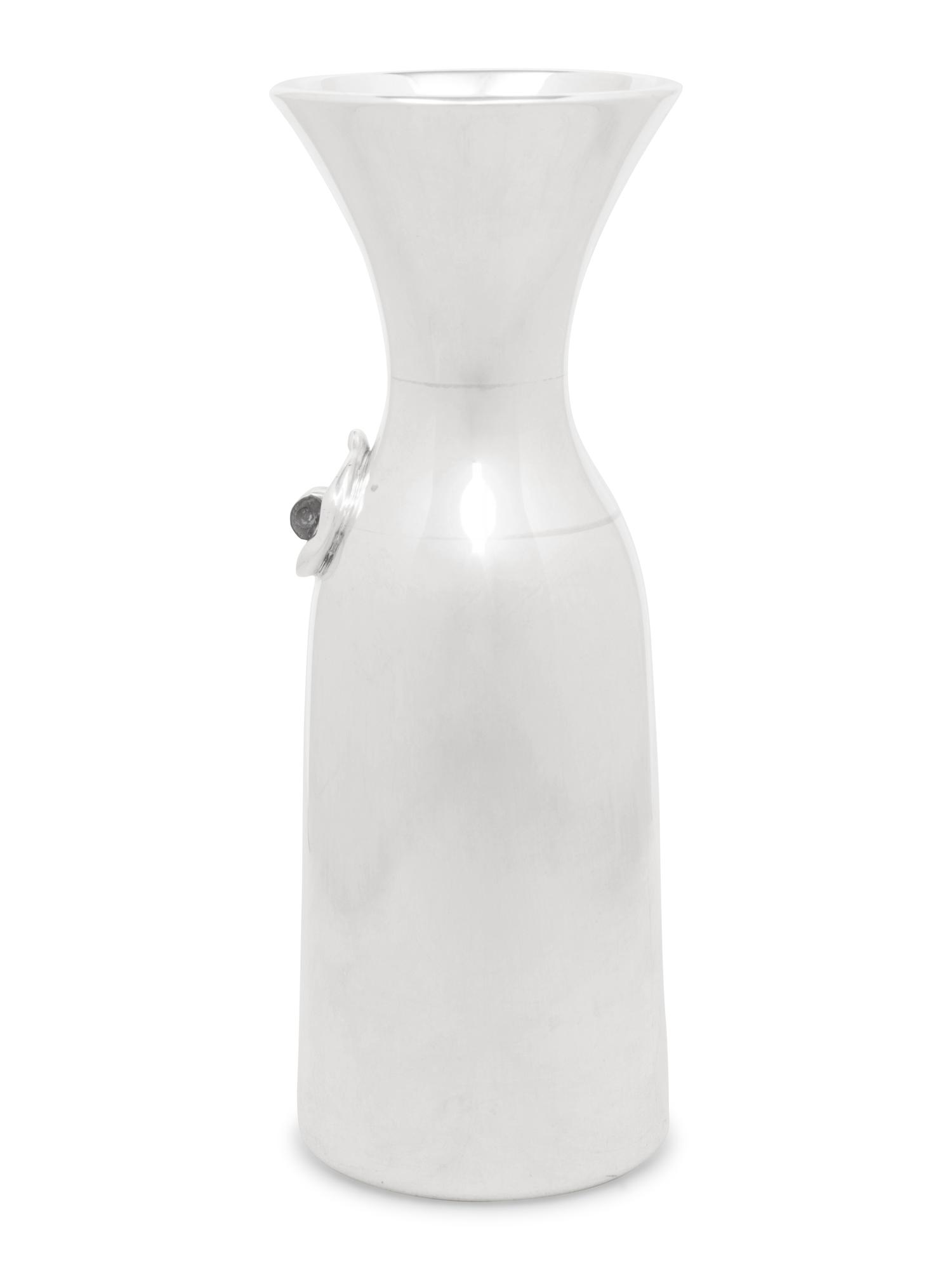 An Italian Silver Carafe Retailed by Bulgari