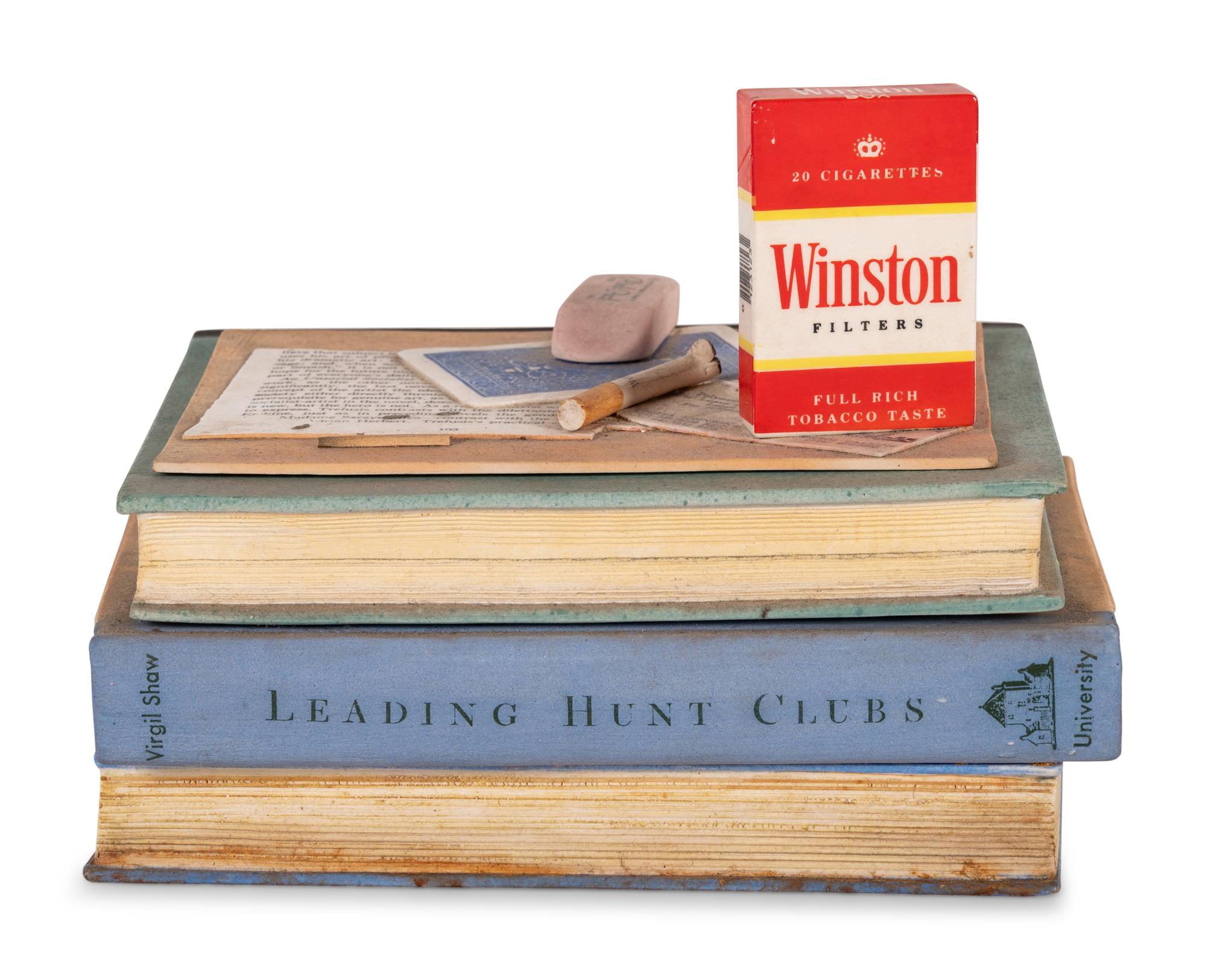 Book Jar with Cigarettes, 1981