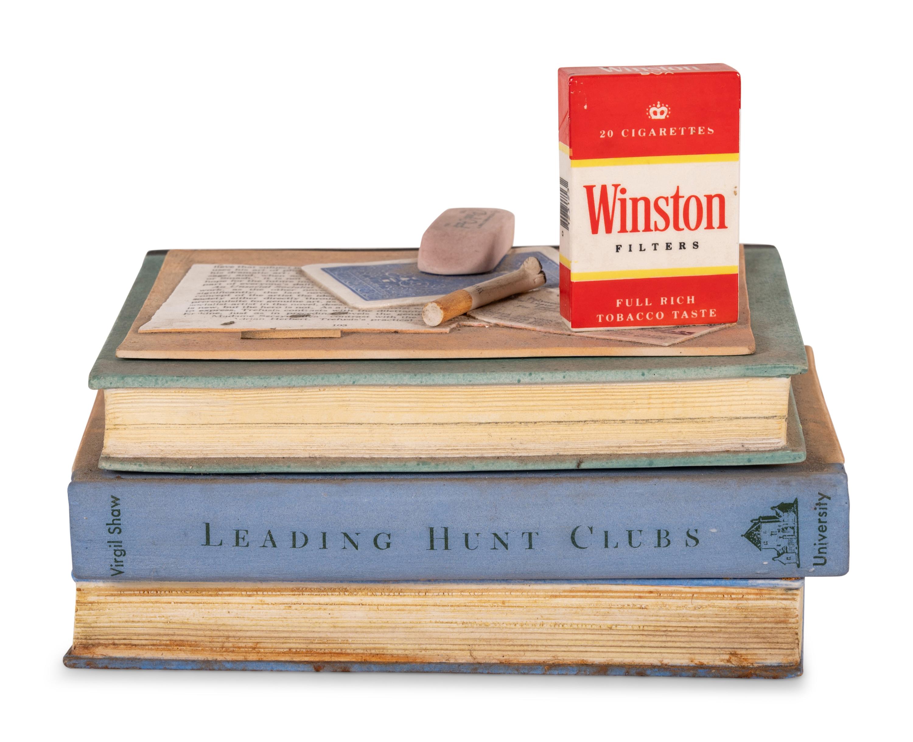 Book Jar with Cigarettes, 1981