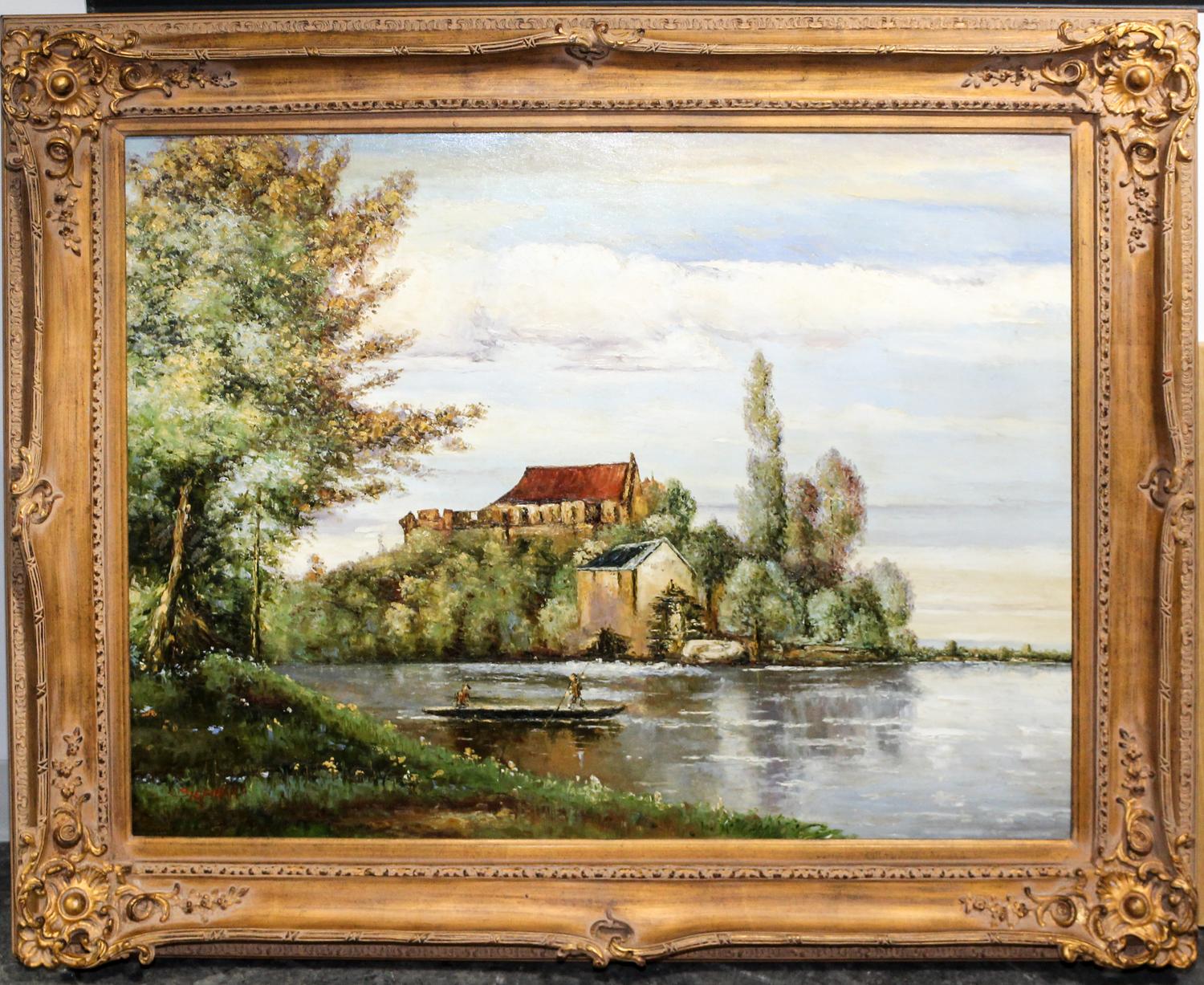 L. Stephano, (b. 1948), River Scene