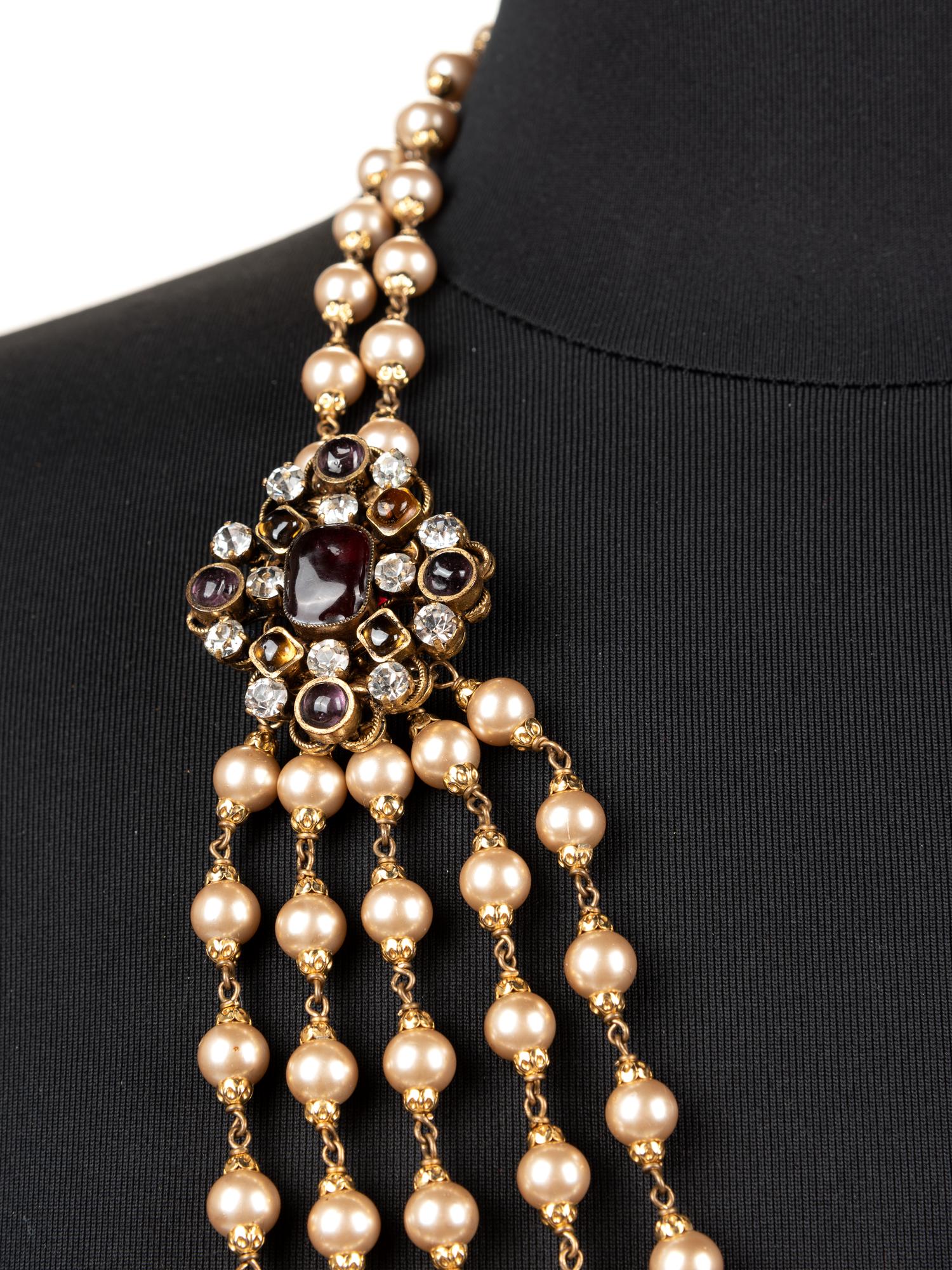 Chanel Gripoix Necklace, 1983