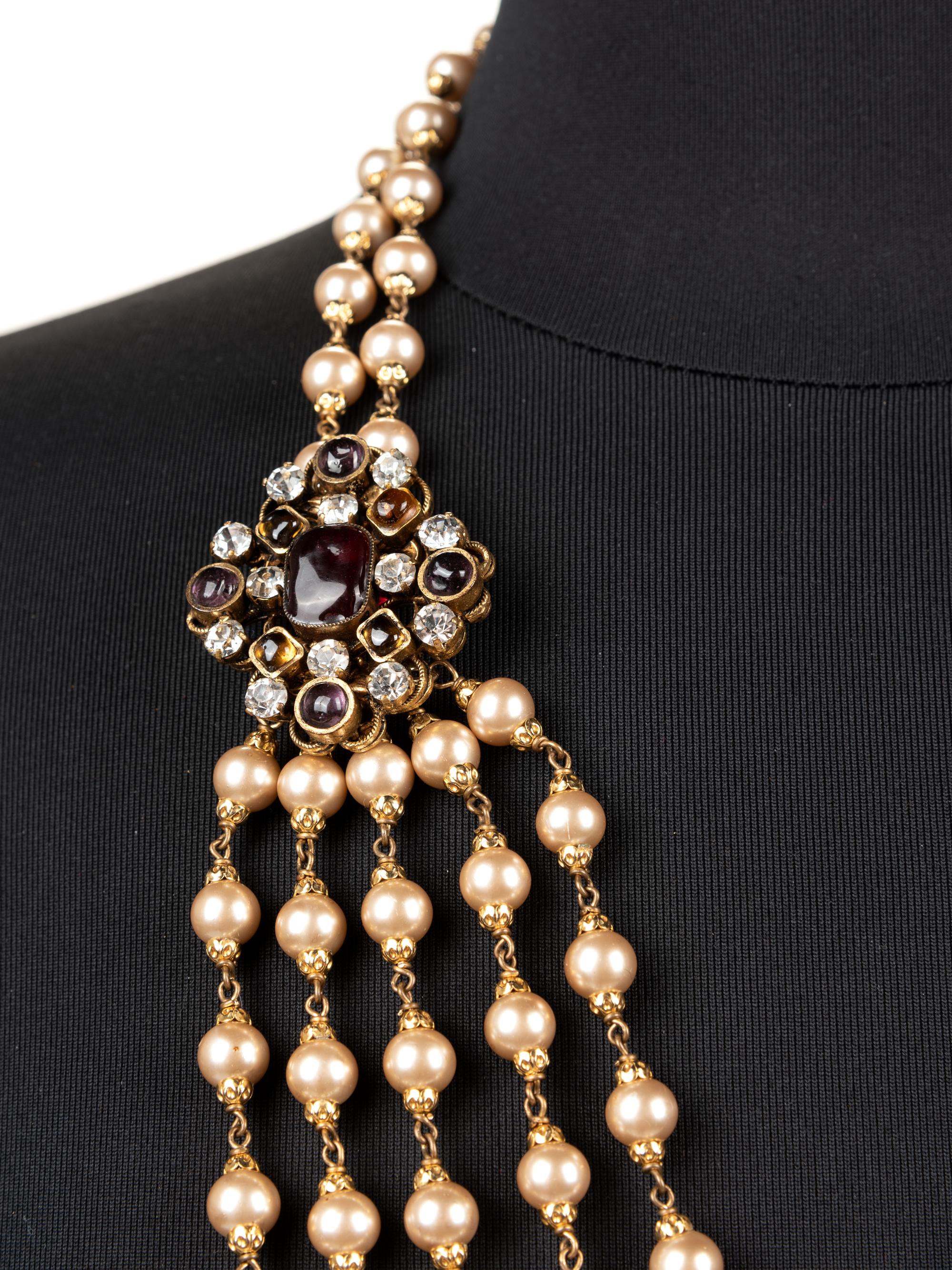 Chanel Gripoix Necklace, 1983