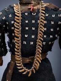 Sioux Beaded Doll, with Necklace