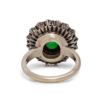 JADE AND DIAMOND RING