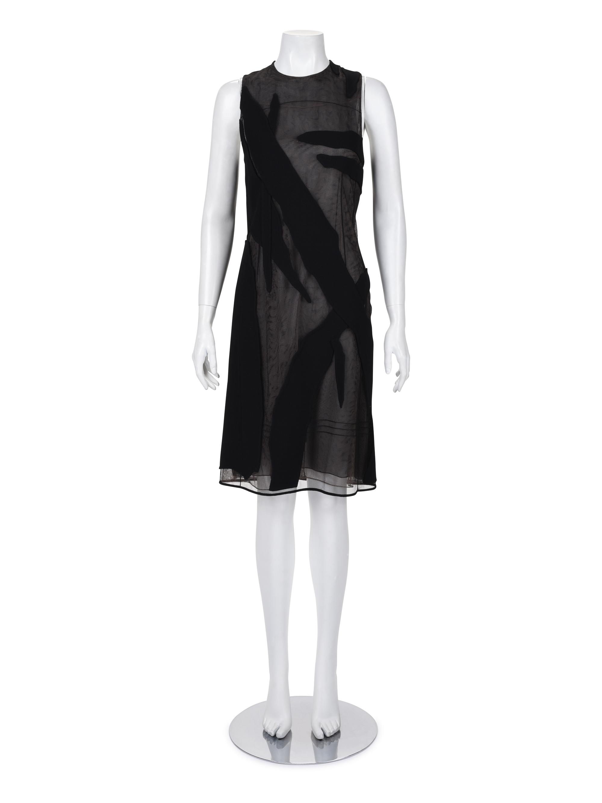 Chado Ralph Rucci Sleeveless Net Dress, c.2010