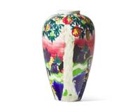 A Wedgwood Fairyland Lustre 'Willow' Malfrey Pot